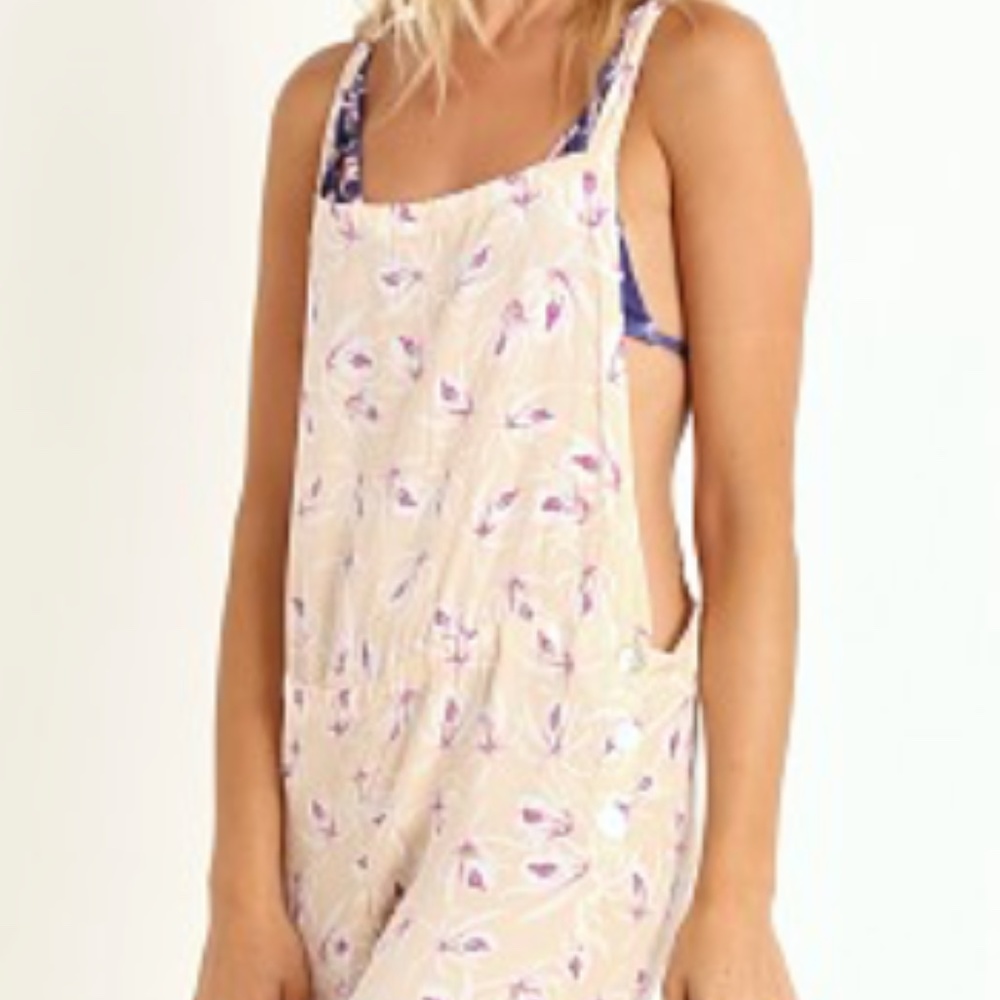 Acacia Canggu Silk Long Overalls